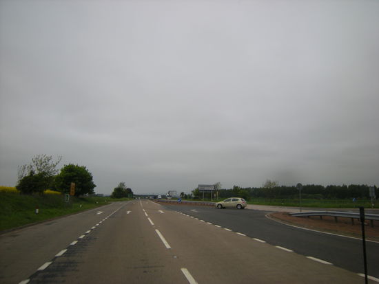 und einige Meilen weiter kommt die nächste "Kreuzung" auf der Autobahn