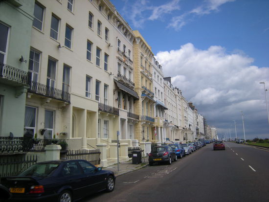 an Hastings vorbei Richtung Dover