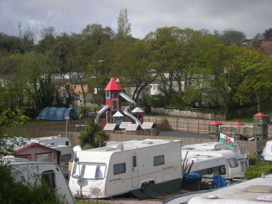 Spielplatz auf dem Campingplatz