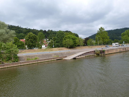 Anleger, Slipanlage und Wohnmobilstellplatz in Hirschhorn