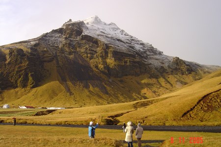 selbst im Winter ist dieses Gebiet grün bemoost