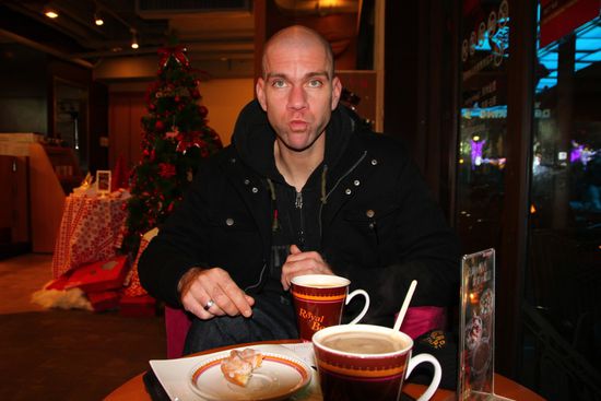 alle Donuts rein...soviel wie geht