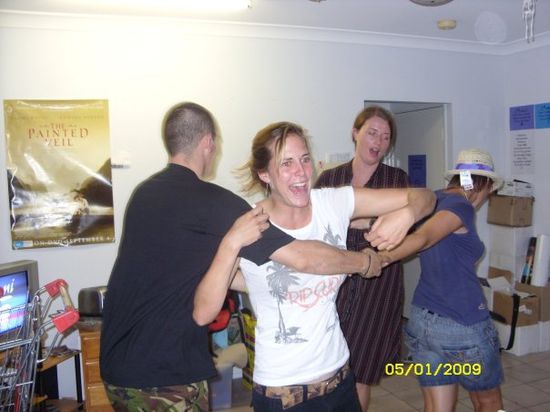 jep...Party in unserem Wohnzimmer mit Jess und Susy