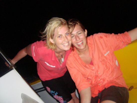 auf dem Boot der Kuestenwache