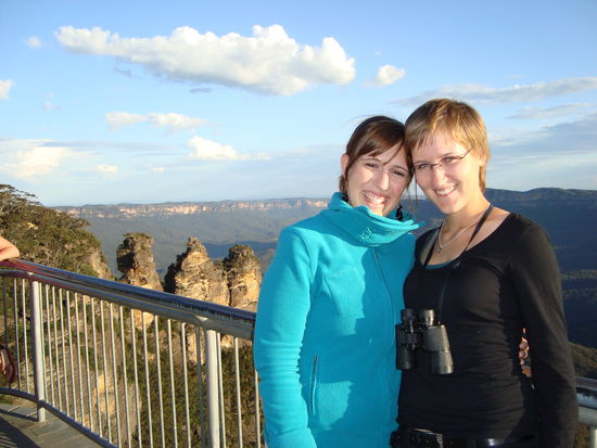 With the three Sisters