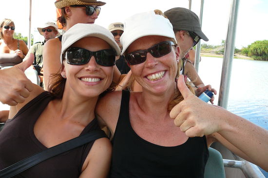 Otto und ich auf dem Mary River