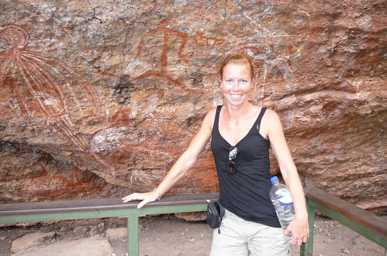 Aboriginal Felszeichnungen