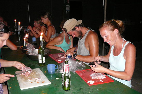 Froehliches Schnippeln...