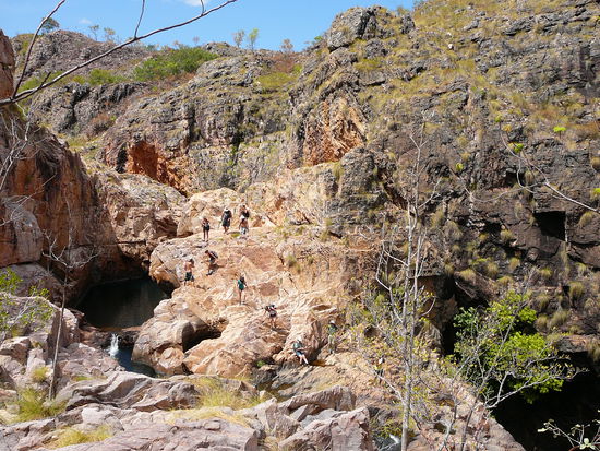 Klettern wie die Bergziegen