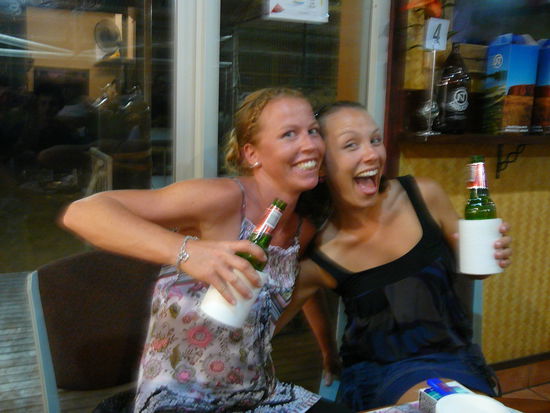 Partytime in der Tanke...