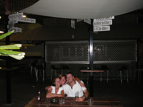 Im Pub mit Richard...