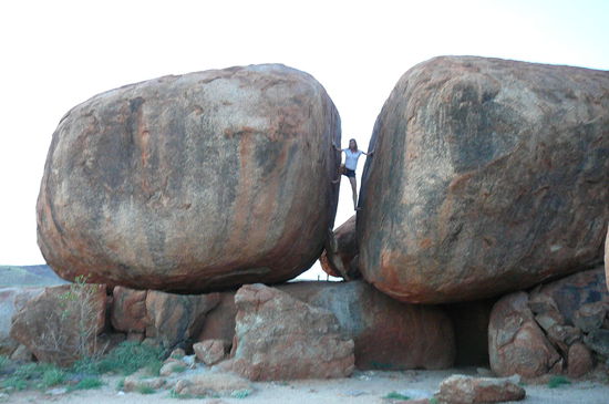 An den Devil's Marbles