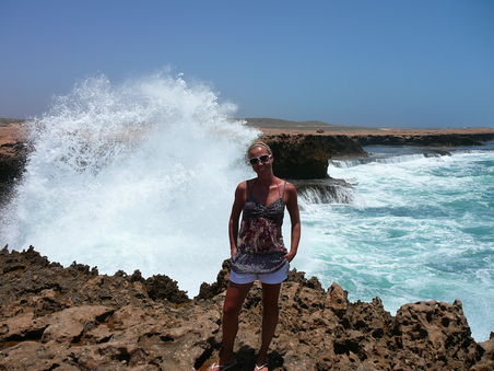 An den Blowholes in Carnarvon