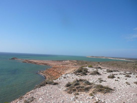 Einer der schoenen Spot's auf dem Weg nach Denham
