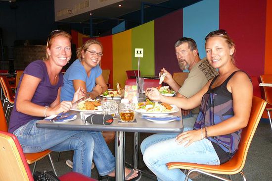 Goodbye Lunch mit Pit in Geralton