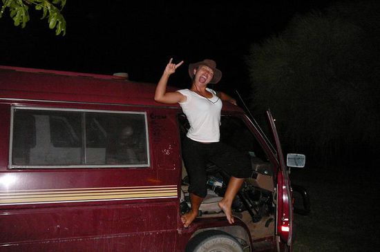 Wiedersehen mit Manuel und Carina!
Seht ihr diese Freude?