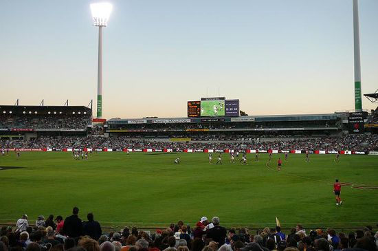 Beim Footballgame...
Besser wie jedes Fussi-spiel!!!