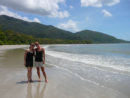 Micha and me am Cape Tribulation