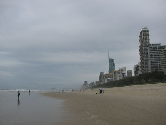 wolkiges Surfer Paradise