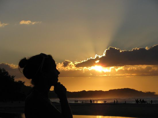 Sunset auf Stradbroke