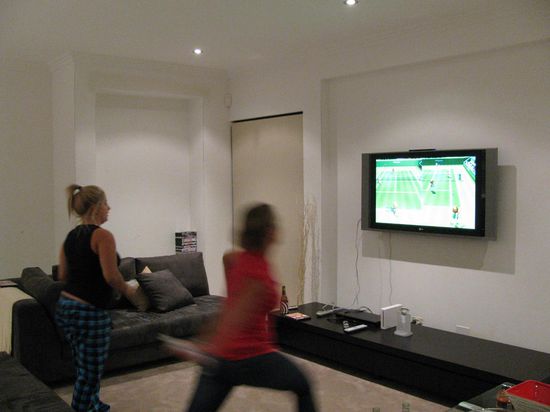 Zurueck in Perth!
Samstag war Tennisabend bei Jade und naechsten Tag haben wir so einige nicht vorhandene Muskeln gespuert! "AU"