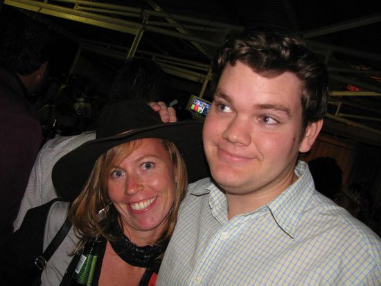 Ben (unser Newpaper Men) and me!