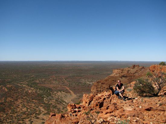 Nach dem Anstieg a klans Paeusle