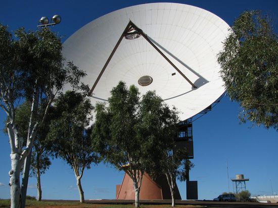 Canarvon's big Satellit