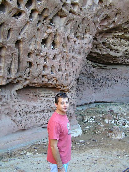 In der Honeycombe Gorge...