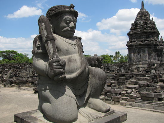 Am Prambanan-Tempel