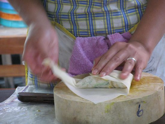 Selbstgemachte Fruehlingsrollen - wie easy!