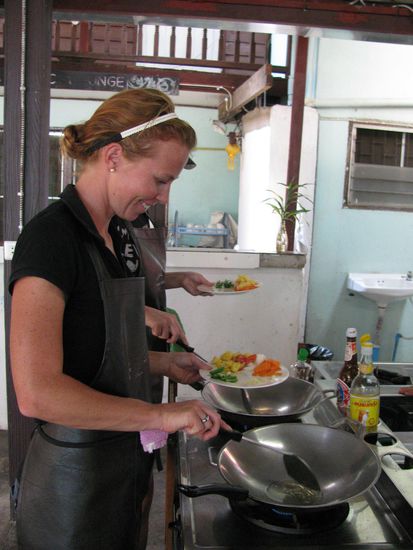 Hier wird sweet and sour gekoechelt...