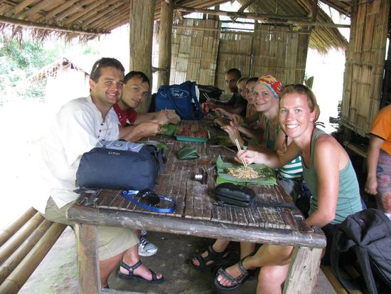 und zwischendurch gabs noch lunch (Phad Thai)