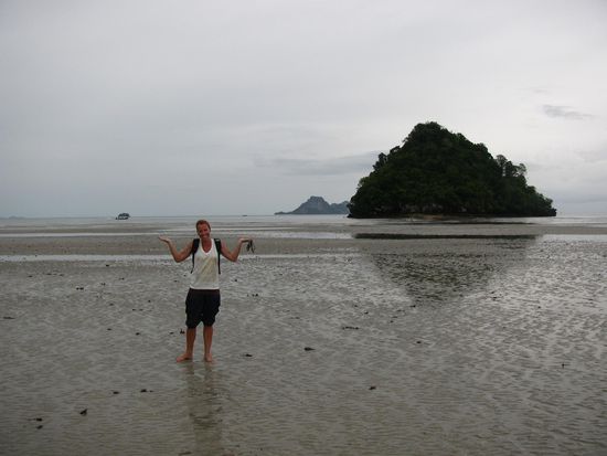 Welcome in Krabi!
Doch wo ist denn hier das Wasser ???