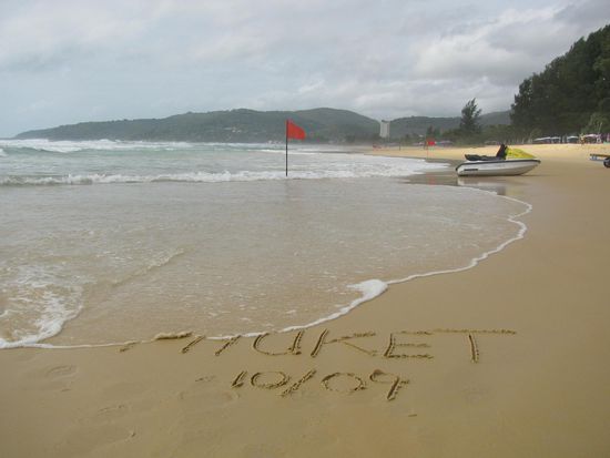 Am Karon Beach von Phuket