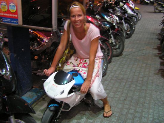 Ob ich mich damit durch den Verkehr schlagen kann?