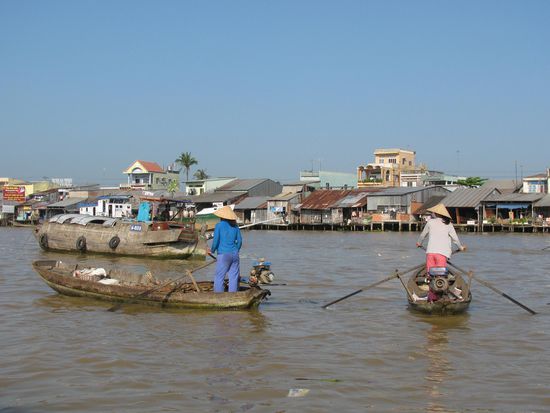 Auf dem Mekong River