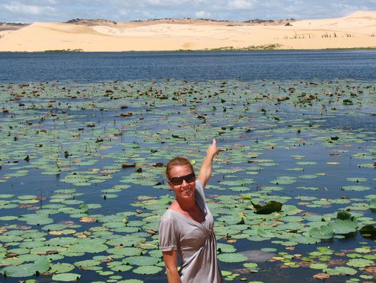 Mui Ne &amp; Umgebung
Am Lotus Lake mit Blick auf die weissen Sandduenen