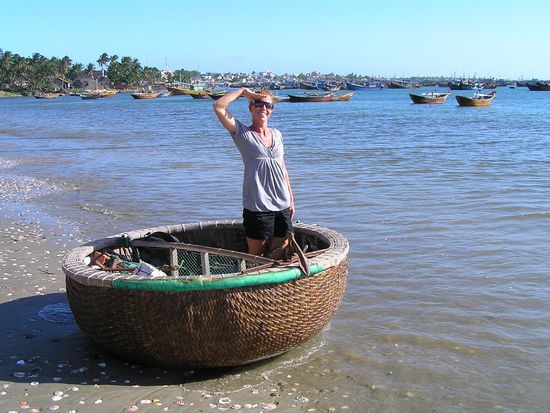 Und das sind die lustigen Fischerboote