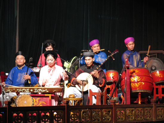Water Puppet Theatre in Hanoi