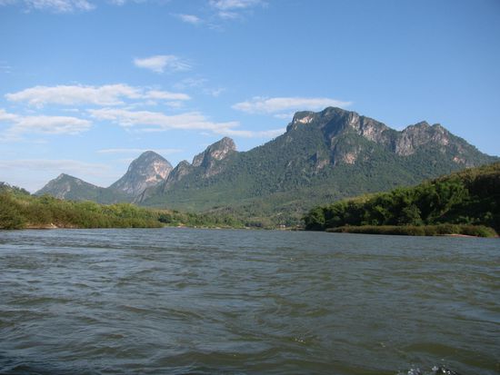 Mit dem Boot nach Luang Prabang