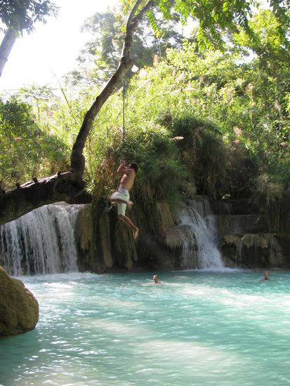 Eine Abkuehlung durfte hier nicht fehlen!