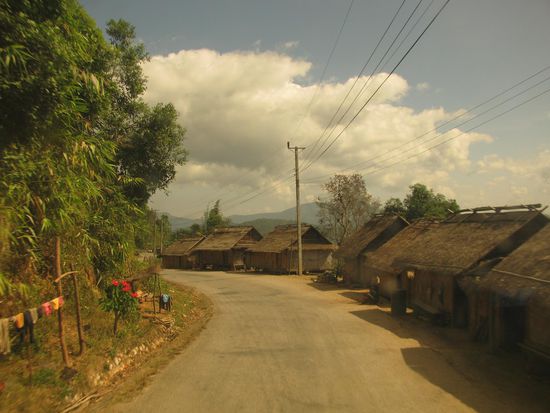 On the way - auf dem Weg nach Vang Vieng