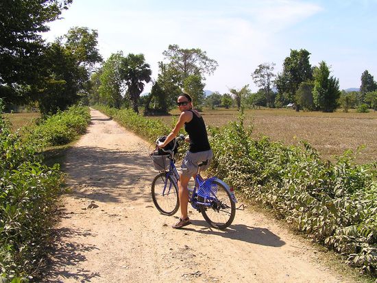 Erkundungstour mit dem Radl auf Don Det und Don Kon