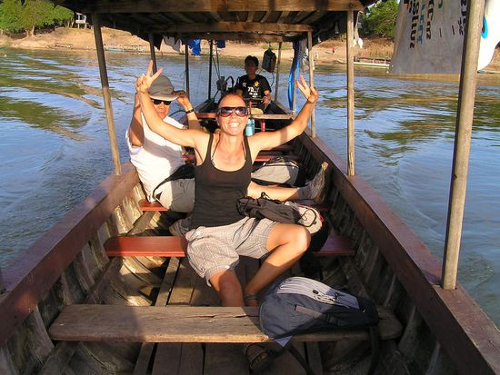 Ueberfahrt auf Don Khong