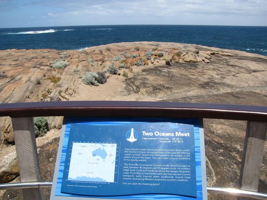 Und hier passiert das Schauspiel...