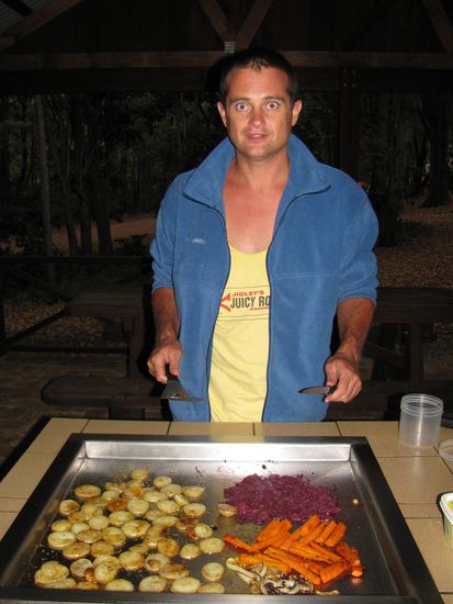 Mein Grillmaster im Shannon National Park
Wir mussten improvisieren, aber seht ihr das leckere Blaukraut
