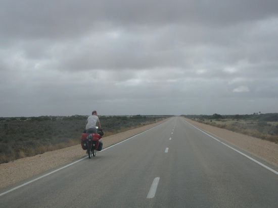 Mit dem Radl entlang der Nullarbor - da waer ich sofort dabei gewesen!!!