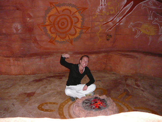 Kein Hostel? Gut dann bleiben wir hier: Ich mach erstmal Feuer