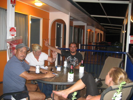 Ein letztes Cider vorm Bett... 